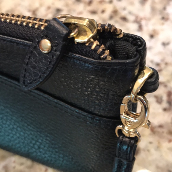 Lodis black leather wristlet wallet - Picture 5 of 5